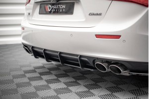Street Pro Rear Diffuser Maserati Ghibli Mk3 - Black