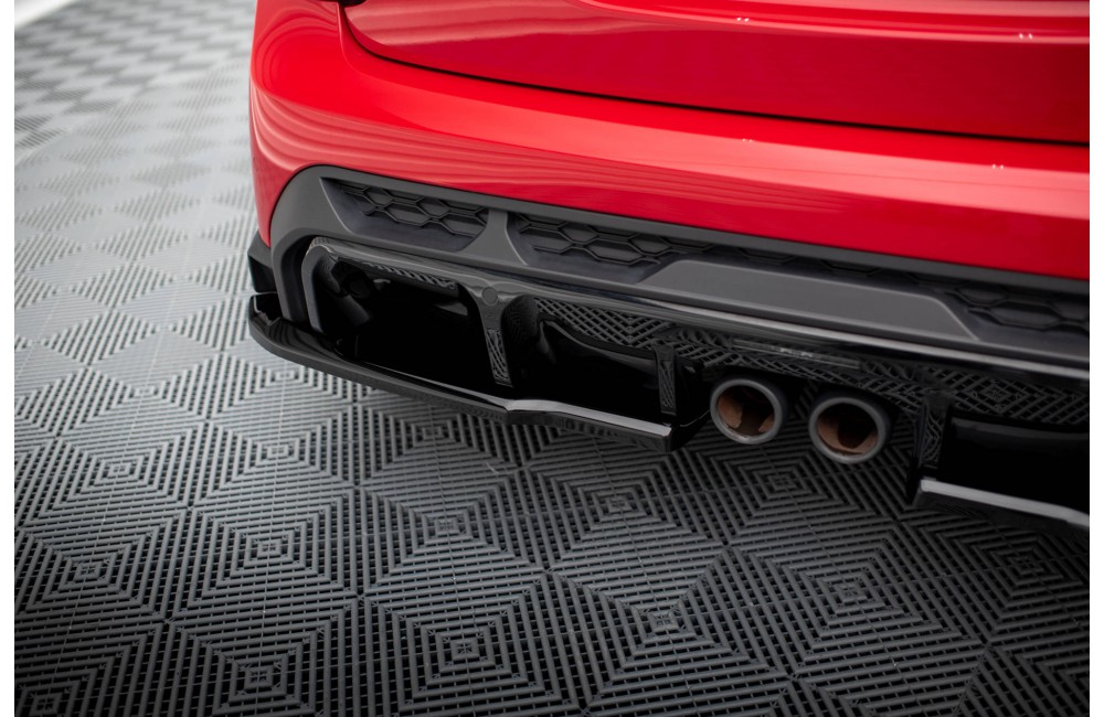 Rear Side Splitters Mini Cooper S John Cooper Works F55 Facelift