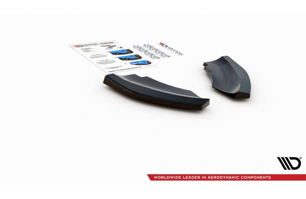 Rear Side Splitters Mini Countryman Mk2 F60 JCW