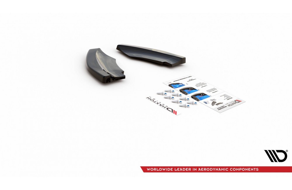 Rear Side Splitters Mini Countryman Mk2 F60 JCW