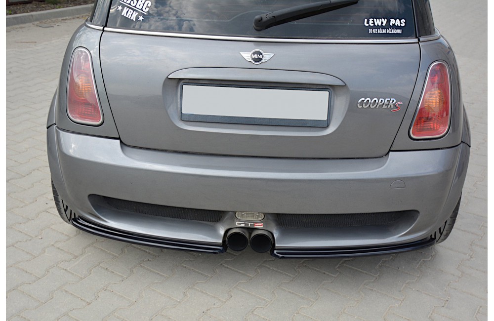 REAR SIDE SPLITTERS MINI R53 COOPER S JCW