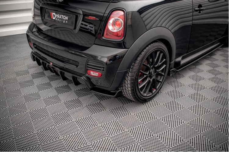 Πίσω πλευρικοί splitter V.3 Mini Cooper John Cooper Works R56
