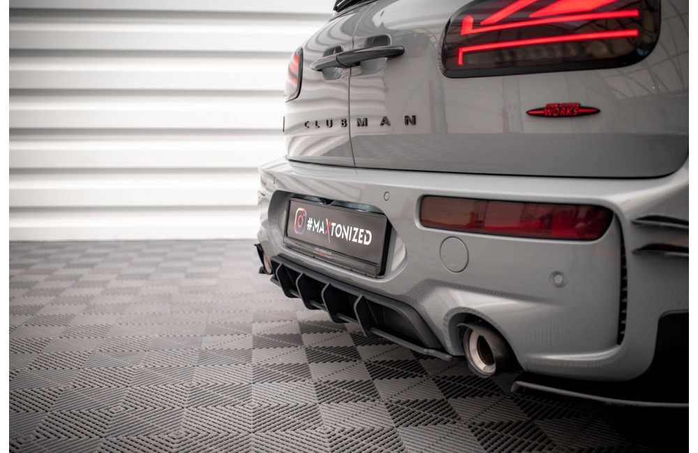 Street Pro Rear Diffuser Mini Cooper Clubman John Cooper Works F54 Facelift - Black