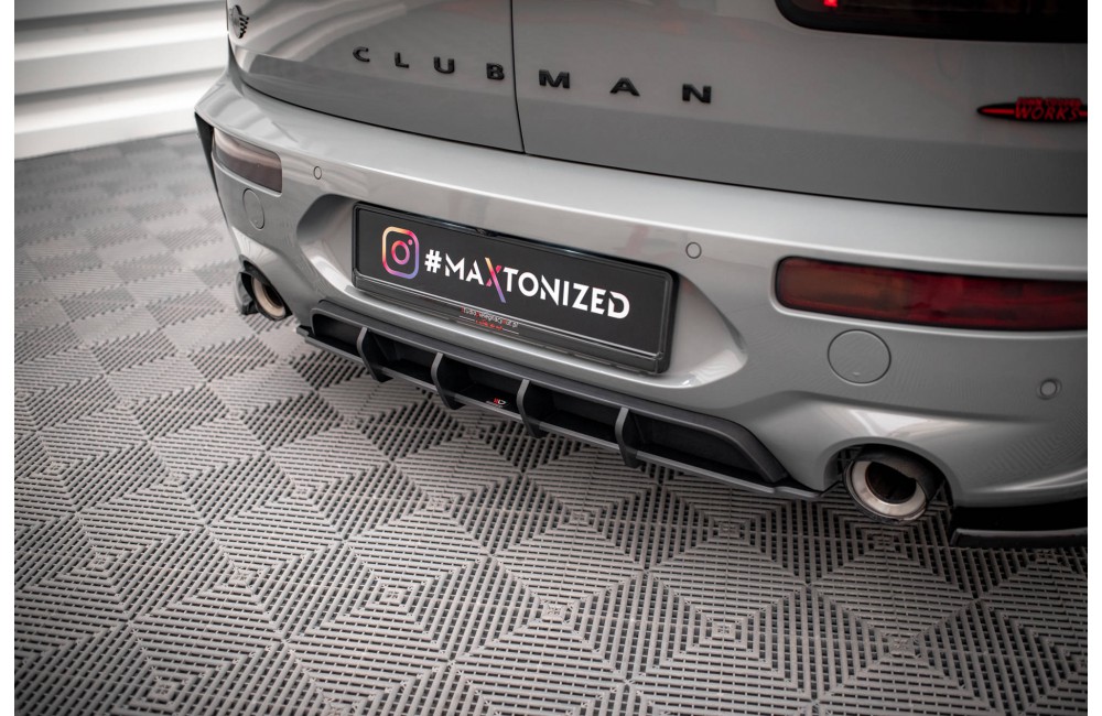 Street Pro Rear Diffuser Mini Cooper Clubman John Cooper Works F54 Facelift - Black