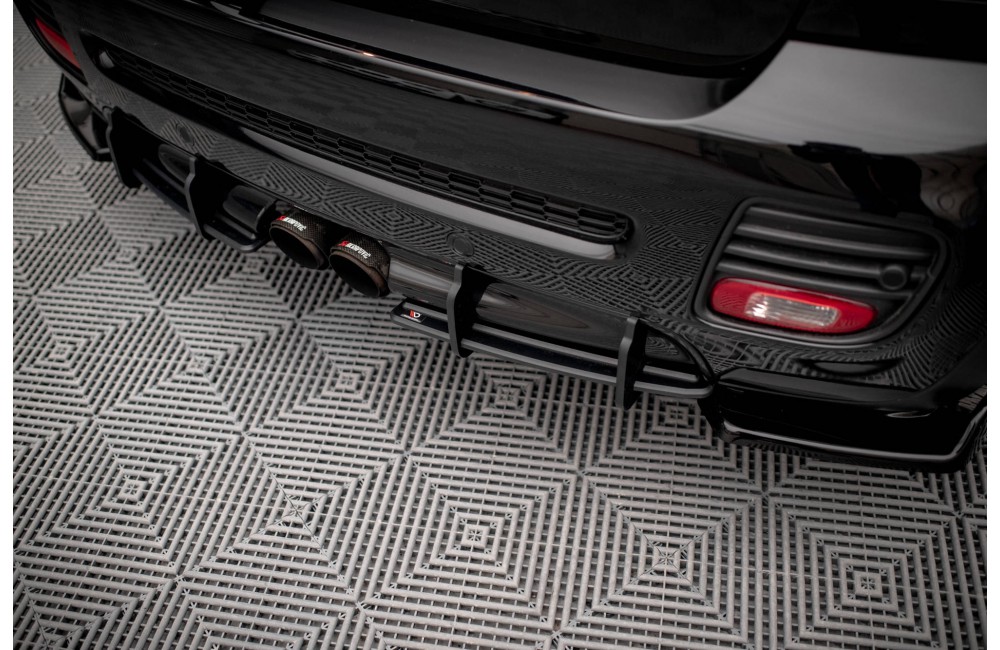 Street Pro Rear Diffuser Mini Cooper John Cooper Works R56 - Black