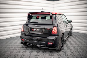 Street Pro Rear Diffuser Mini Cooper John Cooper Works R56 - Black