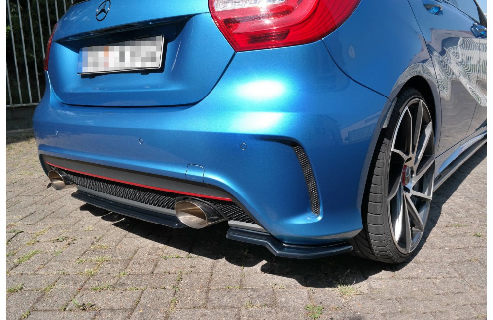 Rear Splitter (WITHOUT VERTICAL BARS) MERCEDES-BENZ W176 AMG-LINE PREFACE