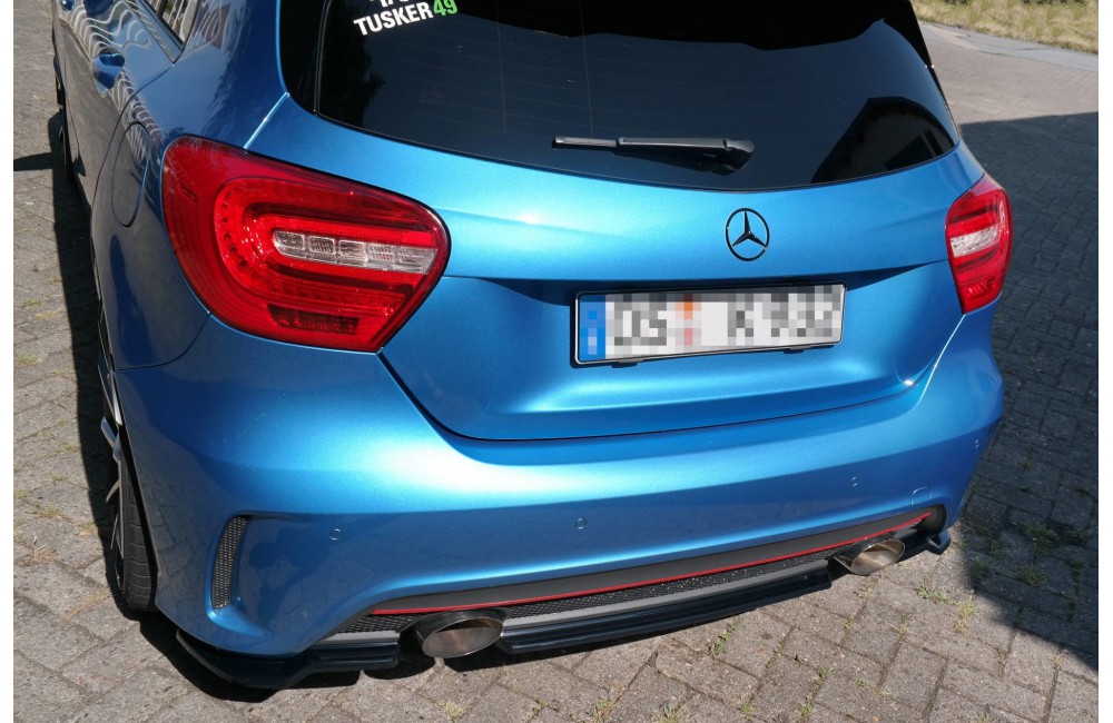 Rear Splitter (WITHOUT VERTICAL BARS) MERCEDES-BENZ W176 AMG-LINE PREFACE