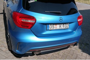 Rear Splitter (WITHOUT VERTICAL BARS) MERCEDES-BENZ W176 AMG-LINE PREFACE