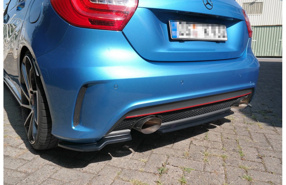 Rear Splitter (WITHOUT VERTICAL BARS) MERCEDES-BENZ W176 AMG-LINE PREFACE