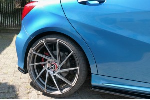 REAR SIDE SPLITTERS MERCEDES-BENZ W176 AMG-LINE PREFACE