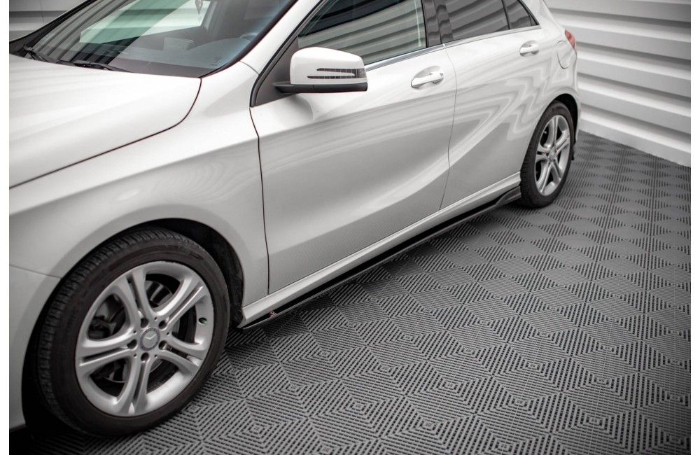 Side Skirts Diffusers V.1 Mercedes-Benz A W176 Side Skirts Diffusers V.1 Mercedes-Benz A W176