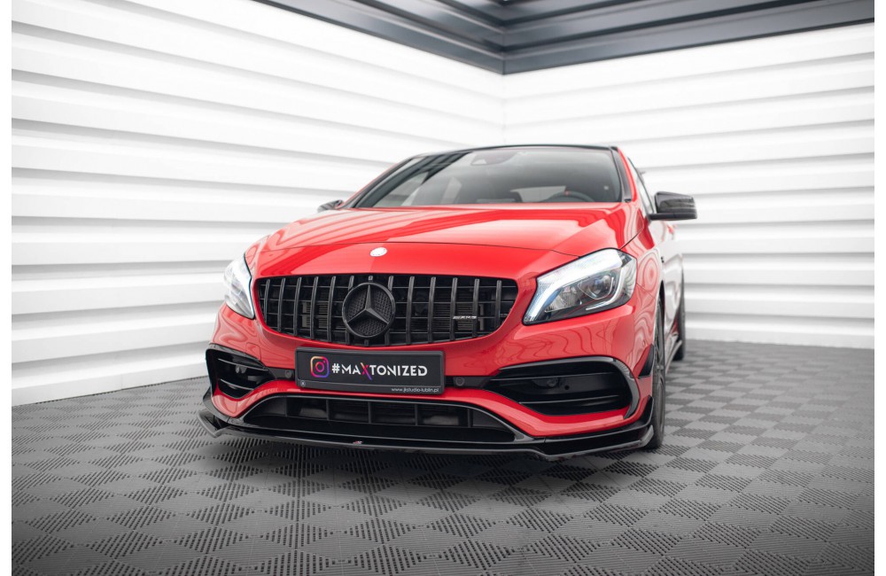 Front Splitter V.2 Mercedes-Benz A45 Aero W176 Facelift
