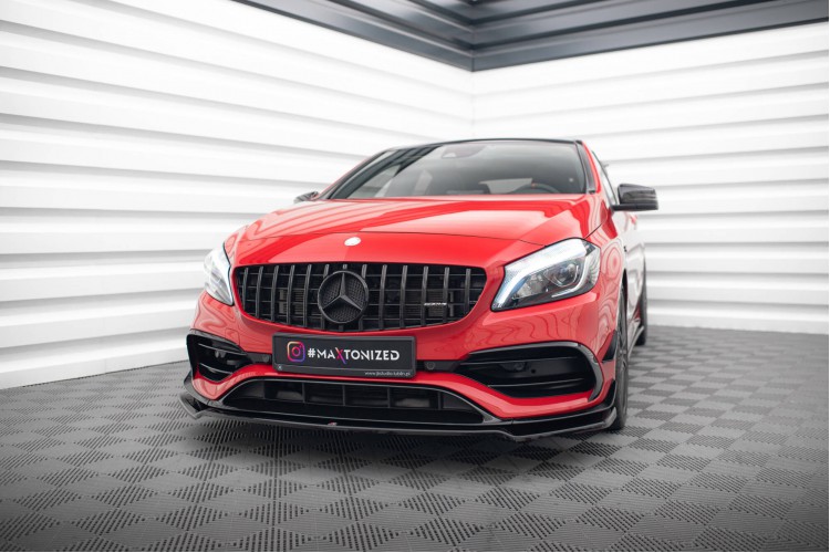 Πρόσθιο Splitter V.2 Mercedes-Benz A45 Aero W176 Facelift