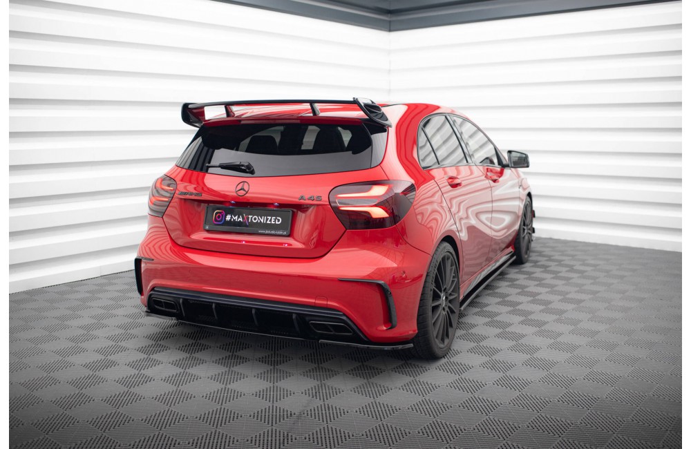 Spoiler Side Extensions Mercedes A W176 AMG Facelift Spoiler Side Extensions Mercedes A W176 AMG Facelift