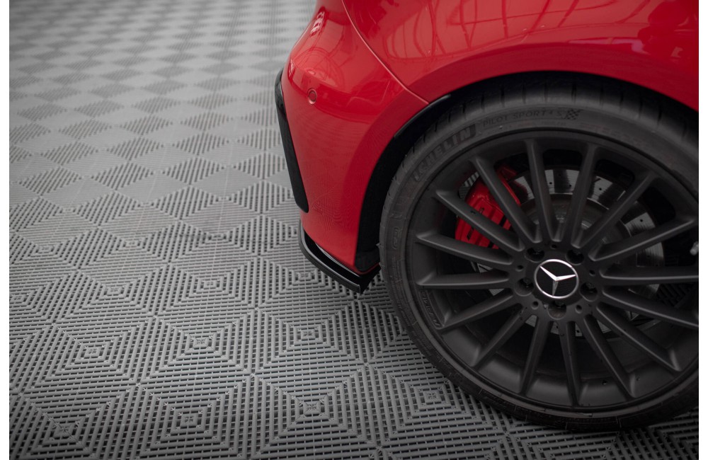 REAR SIDE SPLITTERS Mercedes A W176 AMG Facelift