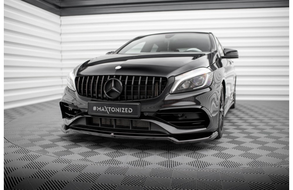 Front Splitter V.1 Mercedes-Benz A AMG-Line W176 Facelift