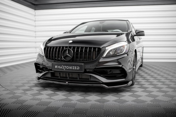Μπροστινός Splitter V.1 Mercedes-Benz A AMG-Line W176 Facelift