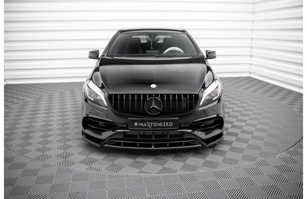 Front Splitter V.2 Mercedes-Benz A AMG-Line W176 Facelift