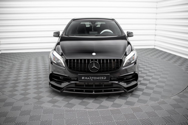 Μπροστινός Splitter V.2 Mercedes-Benz A AMG-Line W176 Facelift