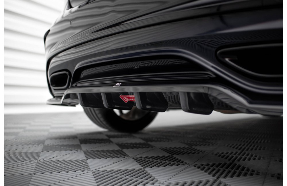 Rear Splitter (with vertical bars) Mercedes-Benz A AMG-Line W176 Facelif