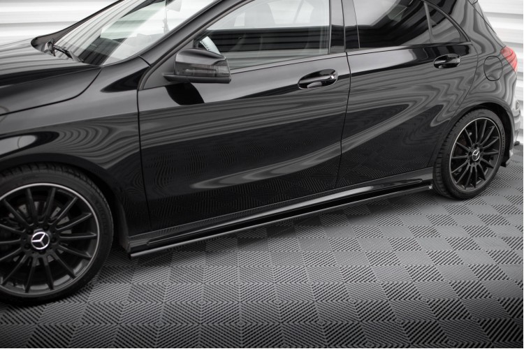 Πλευρικοί Skirts Diffusers Mercedes-Benz A AMG-Line W176 Facelift