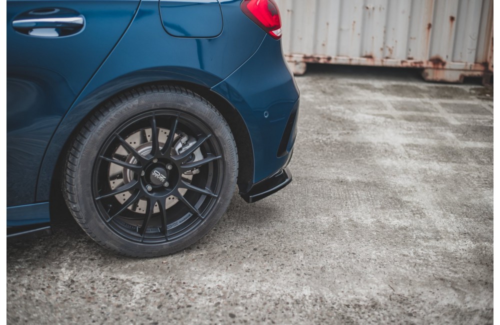 Rear Side Splitters Mercedes A35 AMG Aero Hatchback W177