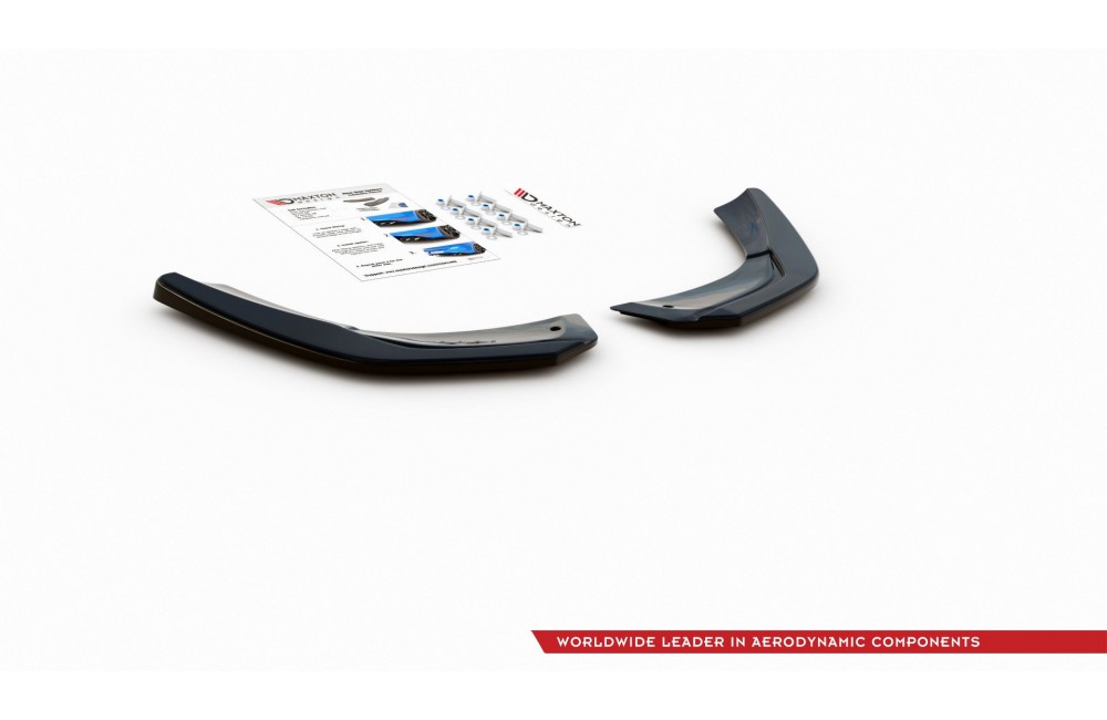 Rear Side Splitters Mercedes A35 AMG Aero Hatchback W177
