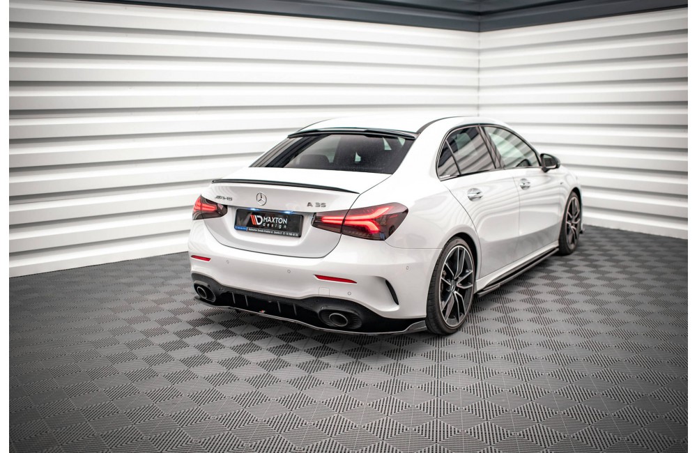 The extension of the rear window Mercedes A AMG-Line / A35 Sedan V177 The extension of the rear window Mercedes A AMG-Line / A35 Sedan V177