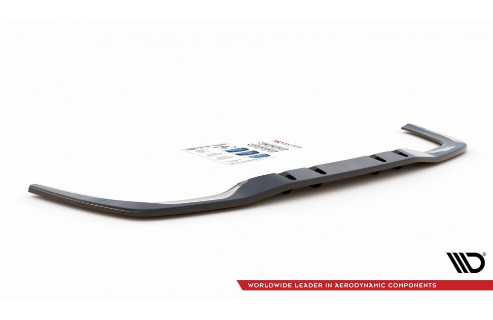 Rear Splitter (with vertical bars) V.1 Mercedes A 35 AMG Sedan V177