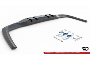 Rear Splitter (with vertical bars) V.1 Mercedes A 35 AMG Sedan V177