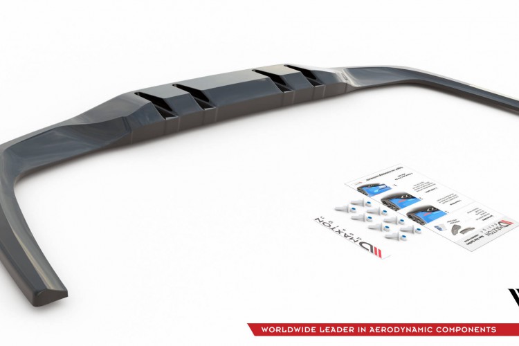 Πίσω Splitter (με κάθετες ράβδους) V.1 Mercedes A 35 AMG Sedan V177