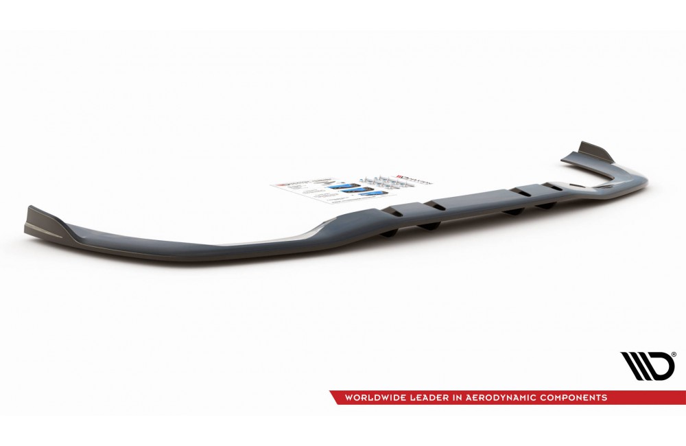 Rear Splitter (with vertical bars) V.2 Mercedes A 35 AMG Sedan V177