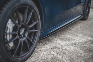 Side Skirts Diffusers V.1  Mercedes A35 AMG / AMG-Line W177