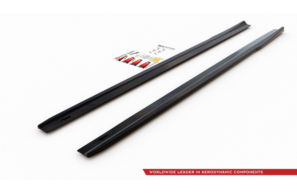 Side Skirts Diffusers V.1  Mercedes A35 AMG / AMG-Line W177