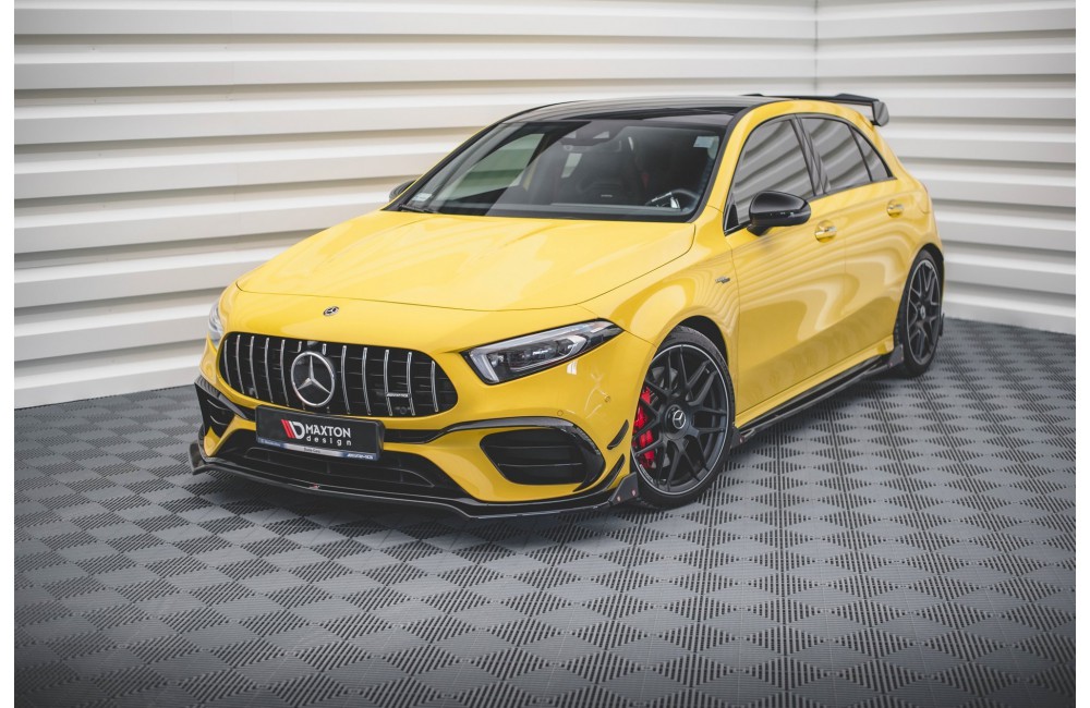 Front Splitter V.3 + Flaps Mercedes-AMG A 45 S Aero Pack W177