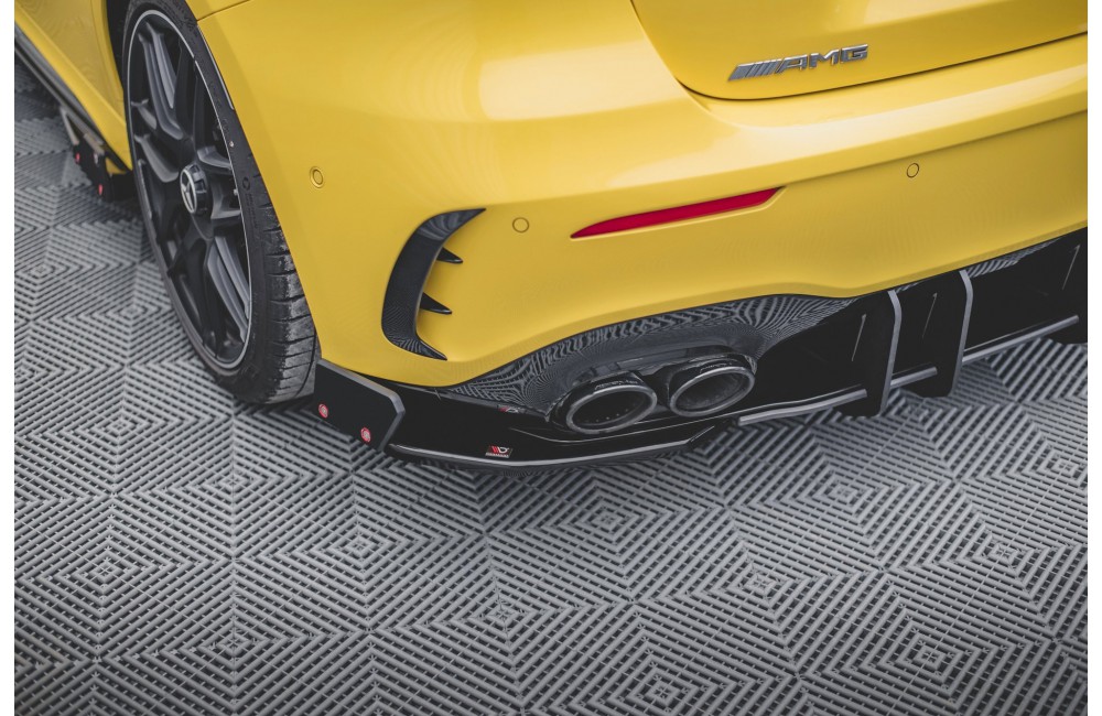 Rear Side Splitters V.2 + Flaps Mercedes-AMG A 45 S Aero Pack W177