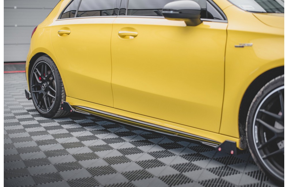 Side Skirts Diffusers V.2 + Flaps Mercedes-AMG A45 S Side Skirts Diffusers V.2 + Flaps Mercedes-AMG A45 S
