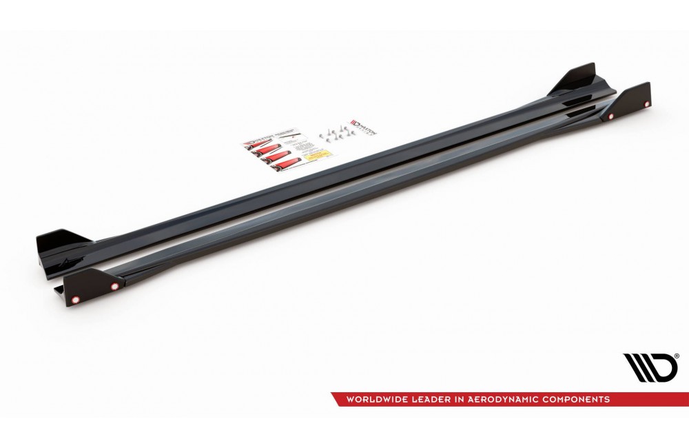 Side Skirts Diffusers V.2 + Flaps Mercedes-AMG A45 S Side Skirts Diffusers V.2 + Flaps Mercedes-AMG A45 S