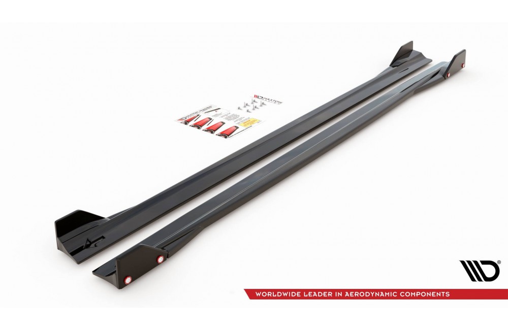 Side Skirts Diffusers V.2 + Flaps Mercedes-AMG A45 S Side Skirts Diffusers V.2 + Flaps Mercedes-AMG A45 S