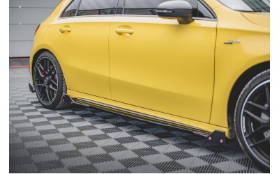 Side Skirts Diffusers V.2 + Flaps Mercedes-AMG A45 S