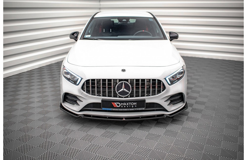 Front Splitter V.4 Mercedes A35 AMG / AMG-Line W177