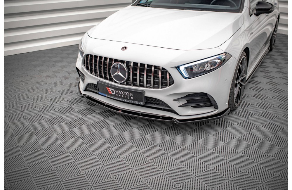 Front Splitter V.4 Mercedes A35 AMG / AMG-Line W177