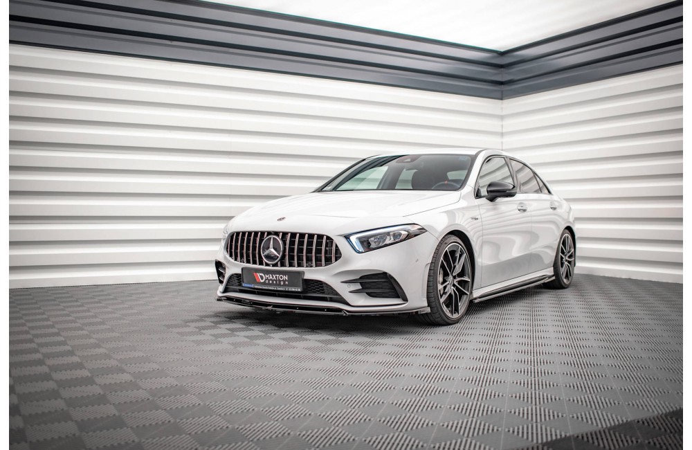 Front Splitter V.4 Mercedes A35 AMG / AMG-Line W177