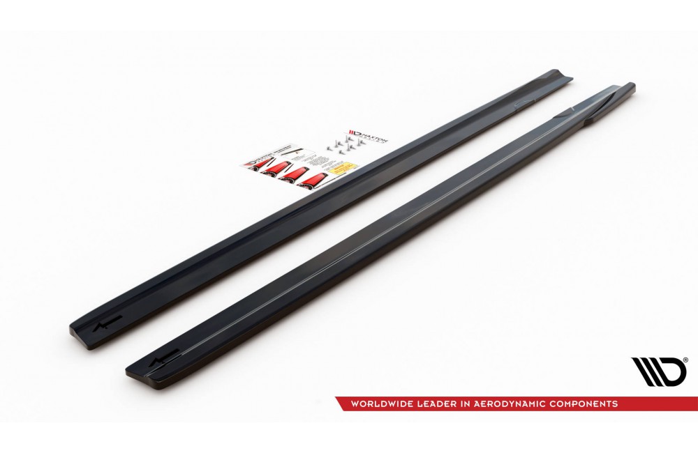 Side Skirts Diffusers V.2 Mercedes A35 AMG / AMG-Line W177 Side Skirts Diffusers V.2 Mercedes A35 AMG / AMG-Line W177