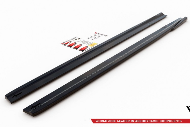 Side Skirts Diffusers V.2 Mercedes A35 AMG / AMG-Line W177