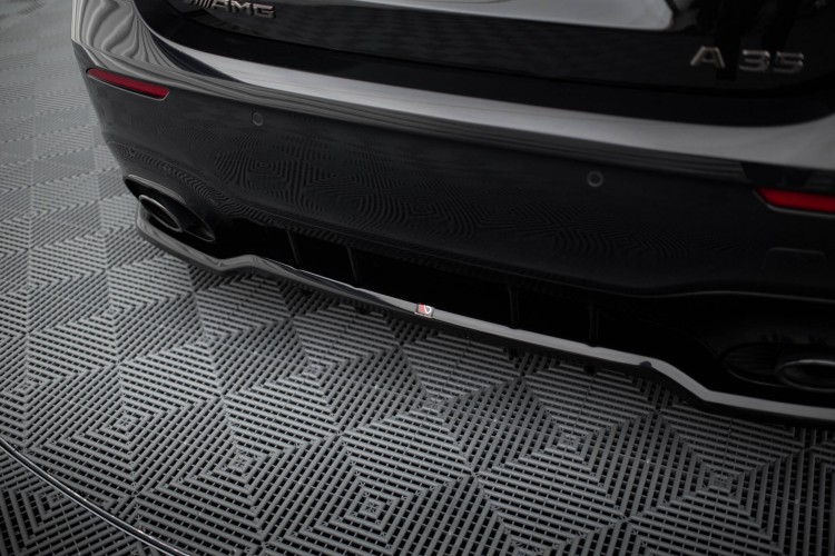 Rear Splitter (με κάθετες ράβδους) Mercedes-AMG A35 Hatchback W177