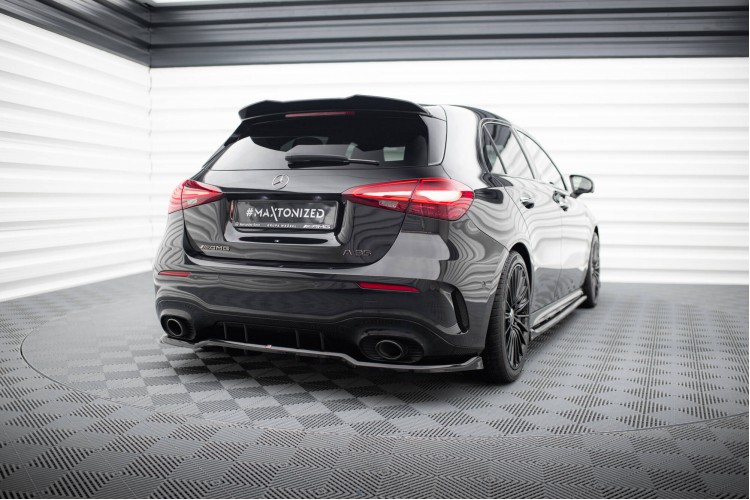 Rear Splitter (με κάθετες ράβδους) Mercedes-AMG A35 Hatchback W177