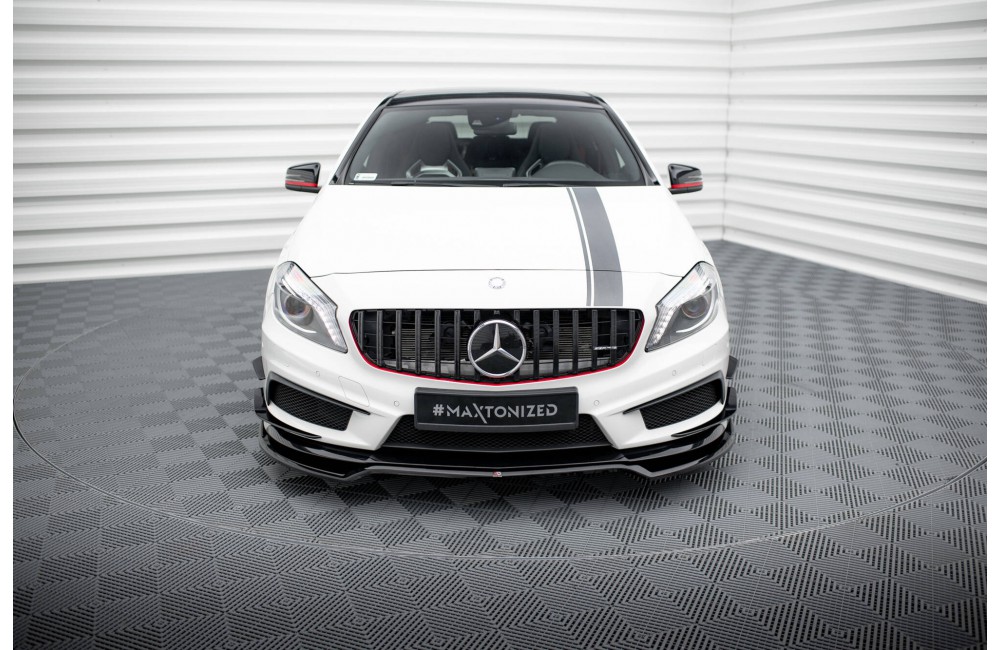 Front Splitter V.4 Mercedes-Benz A45 AMG W176