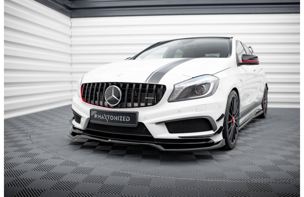 Front Splitter V.4 Mercedes-Benz A45 AMG W176